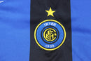Camiseta de aficionado del Inter de Milán Retro I Home 04/05 para hombre - Negro y azul
