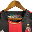 Camiseta retro local del Milan 10/11 Adidas Fan para hombre - Blanco y negro