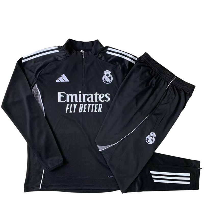 Real Madrid - Conjunto de entrenamiento - Chándal 25/26 Hombre - Negro