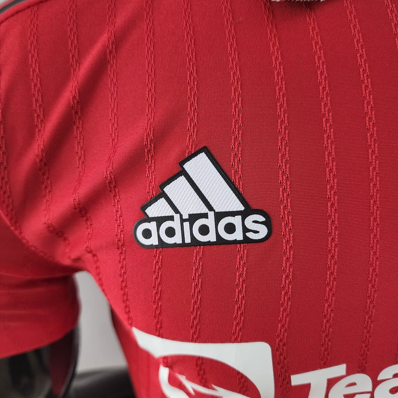 Camiseta Adidas de jugador del Manchester United (local 22/23), hombre, color rojo