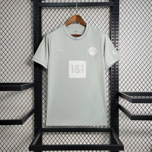 Camiseta de entrenamiento Puma del Borussia Dortmund 23/24 para hombre - Blanca