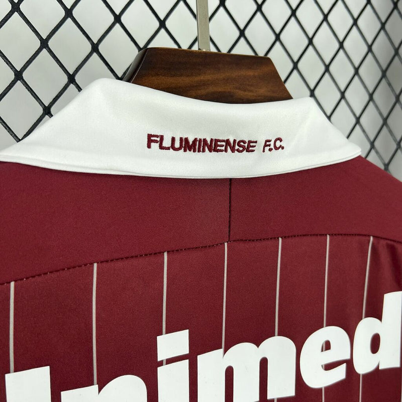 Camiseta de aficionado del Fluminense Third Third III 07/08 para hombre - Graná