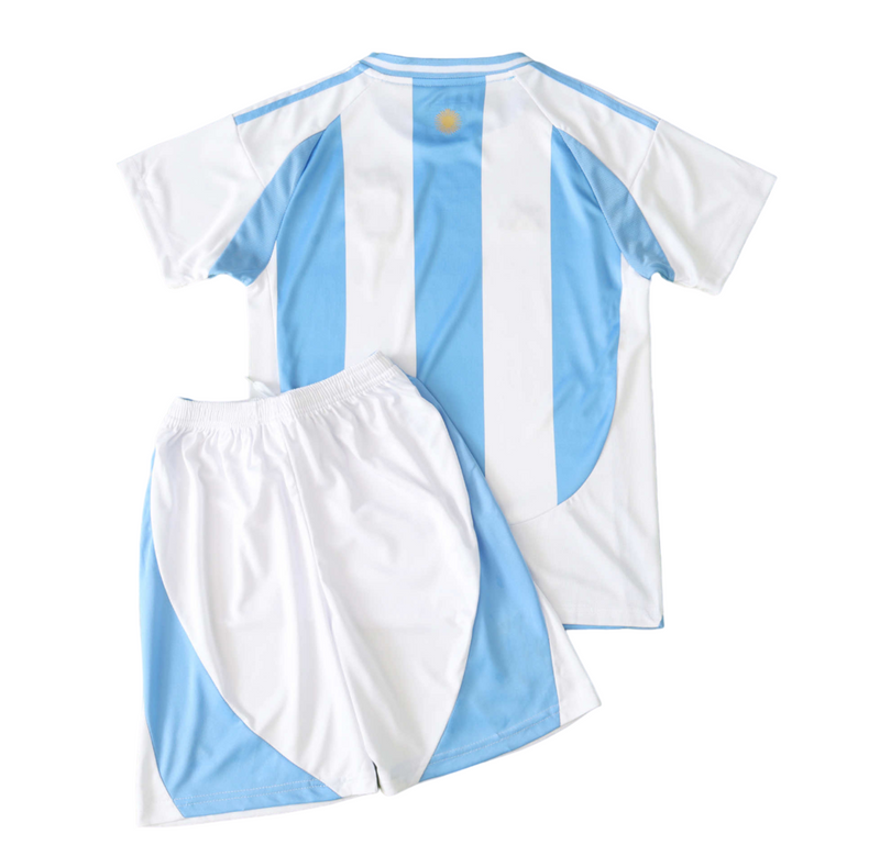 Camiseta local + pantalón corto Argentina 24/25 - Azul y blanco