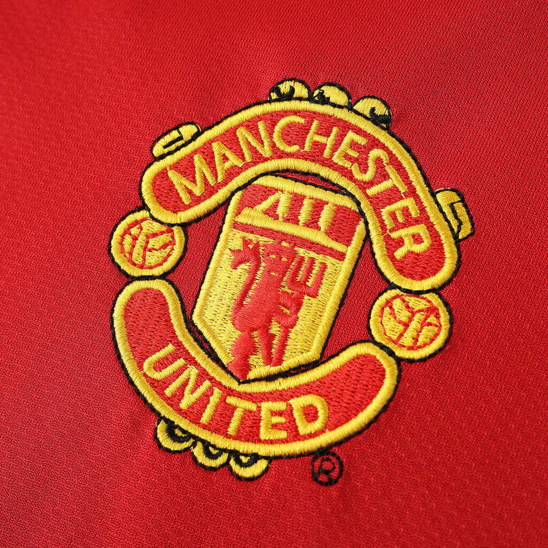 Camiseta Nike retro de manga larga para aficionados del Manchester United 04/05 - Roja