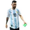 Camiseta retro de local de la selección argentina 2018 para hombre - Azul y blanco