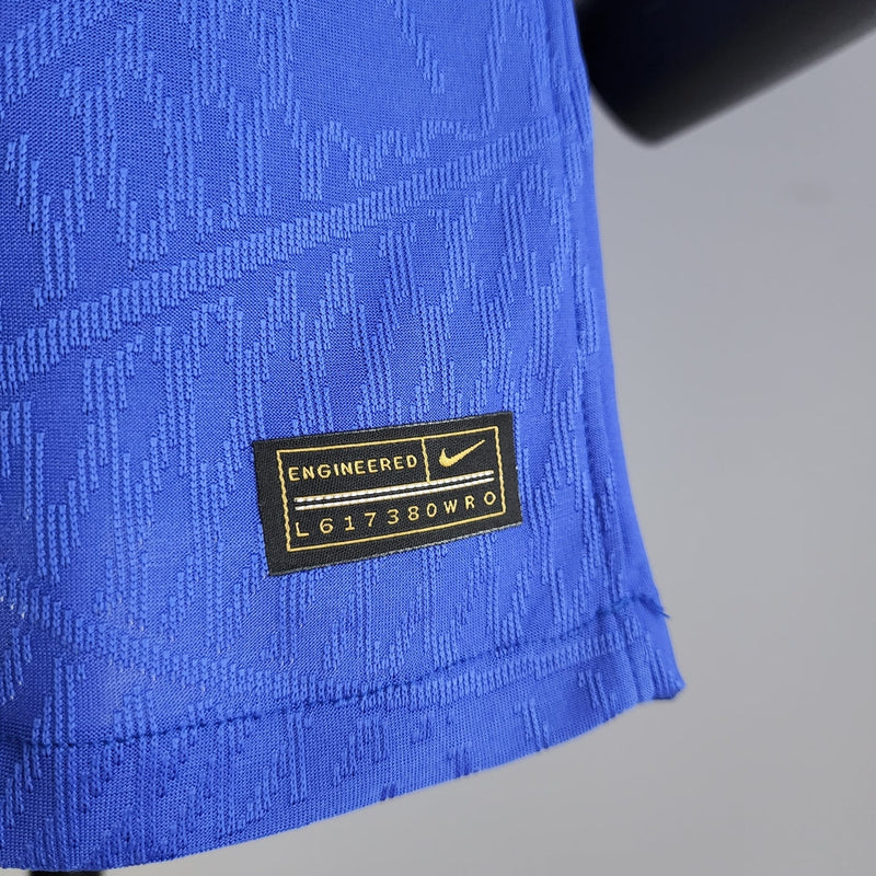 Camiseta Nike de jugador de la selección brasileña II 2022 para hombre - Azul