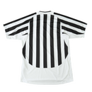 Camiseta retro de local de la Juventus 03/04 para hombre - Blanco y negro