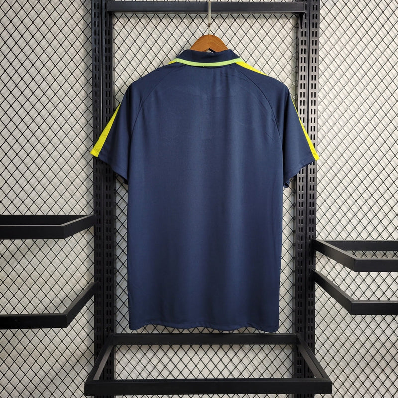 Camiseta de viaje de la selección brasileña 23/24 Fan Nike para hombre - Azul