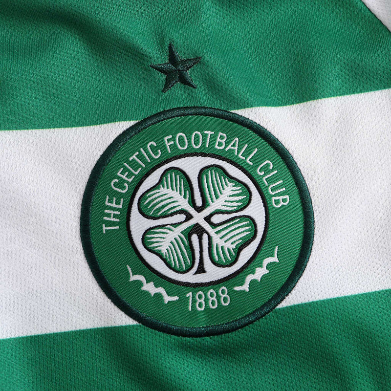Camiseta de aficionado del Celtic (24/25) para hombre, verde y blanca