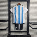 Argentina 22/23 I Camiseta y pantalón corto para niños - Azul y blanco