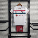 Camiseta y pantalón corto Fluminense 23/24 II para niños - Blanco