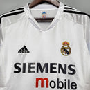 Camiseta retro Adidas del Real Madrid I para hombre 04/05 - Fan - Blanco