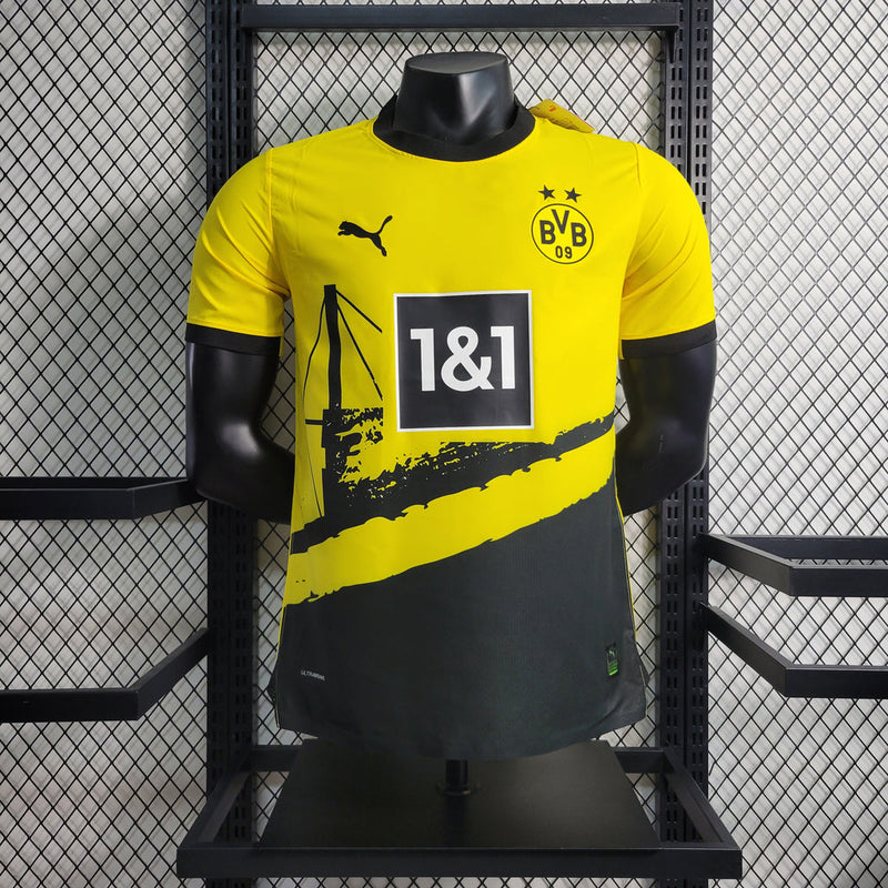 Camiseta de jugador Puma del Borussia Dortmund 23/24 para hombre - Amarilla