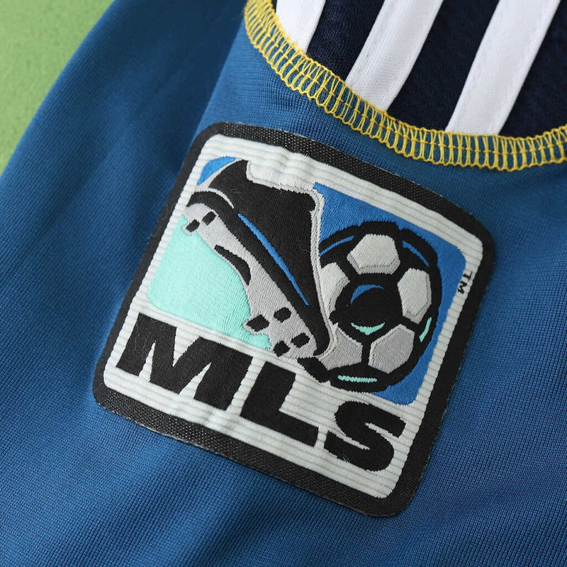 Camiseta retro de visitante II del LA Galaxy 11/12 para hombre - Azul