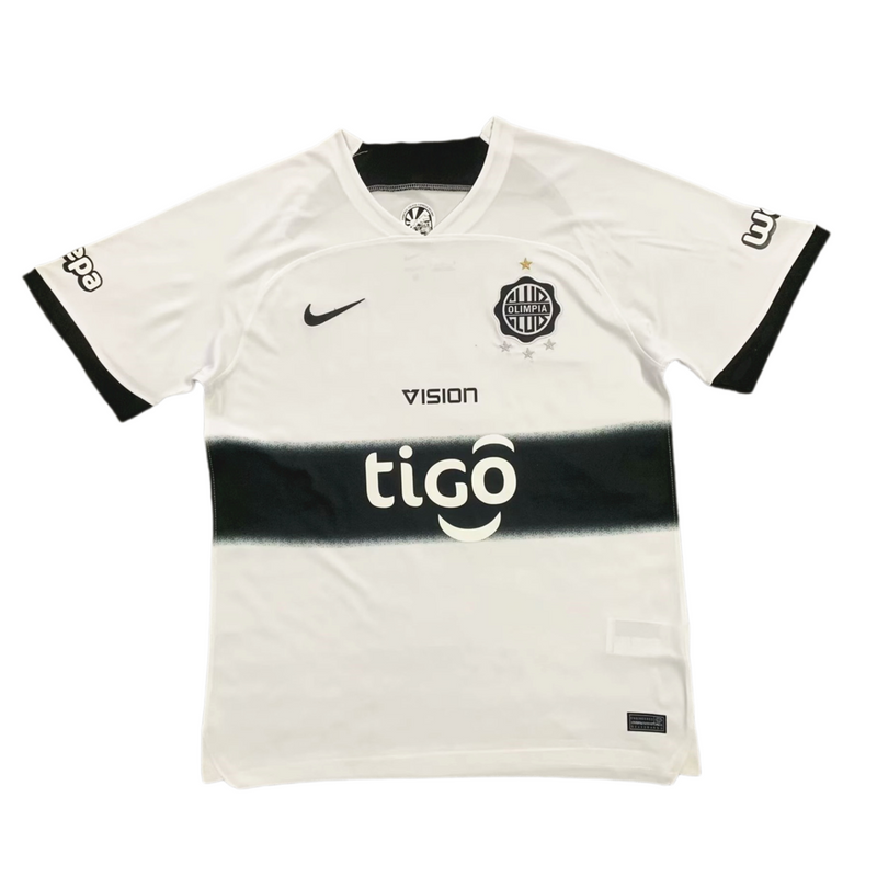 Camiseta de local del Olimpia 24/25 para hombre - Blanca