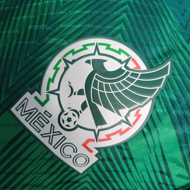 Camiseta Adidas de local de la selección nacional de México 22/23 para hombre - Verde