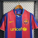 Camiseta retro del Barcelona I 07/08 Nike Fan para hombre - Azul rey y rojo