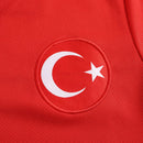 Camiseta de visitante de la selección nacional de Turquía II - Camiseta de aficionado para hombre 2024/25 - Roja