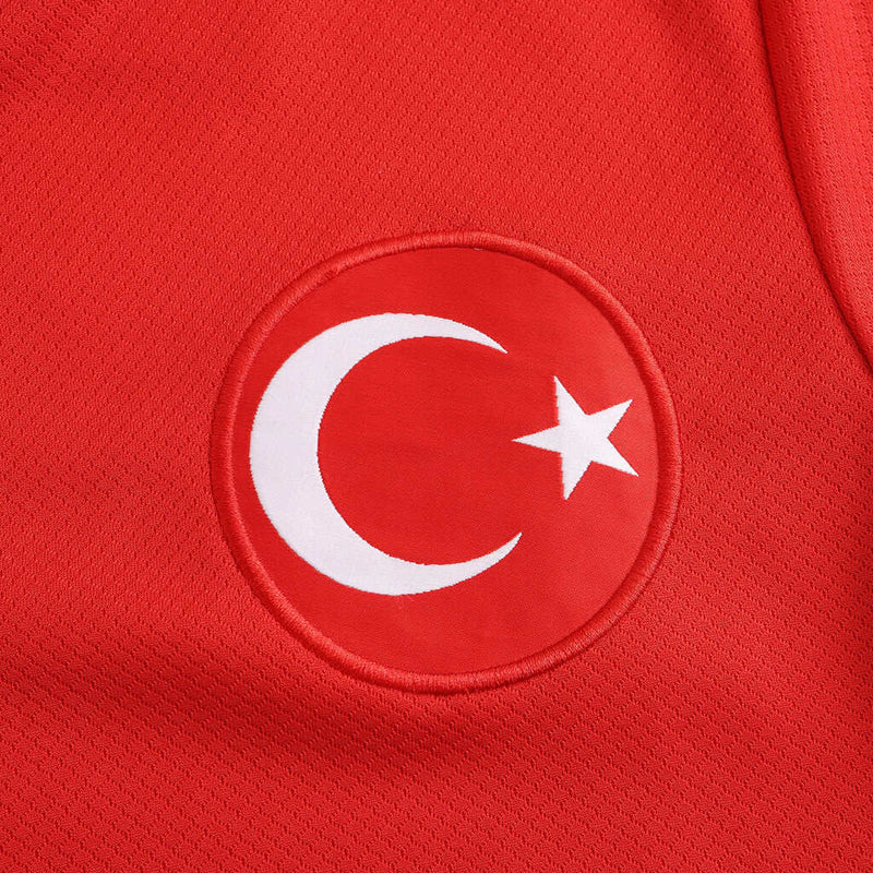 Camiseta de visitante de la selección nacional de Turquía II - Camiseta de aficionado para hombre 2024/25 - Roja