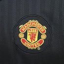 Camiseta retro de aficionado del Manchester United Third Third III 07/08 para hombre - Negra
