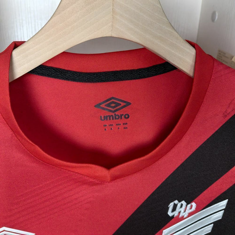 Camiseta de local del Athletico Paranaense 2024/25 para hombre - Roja