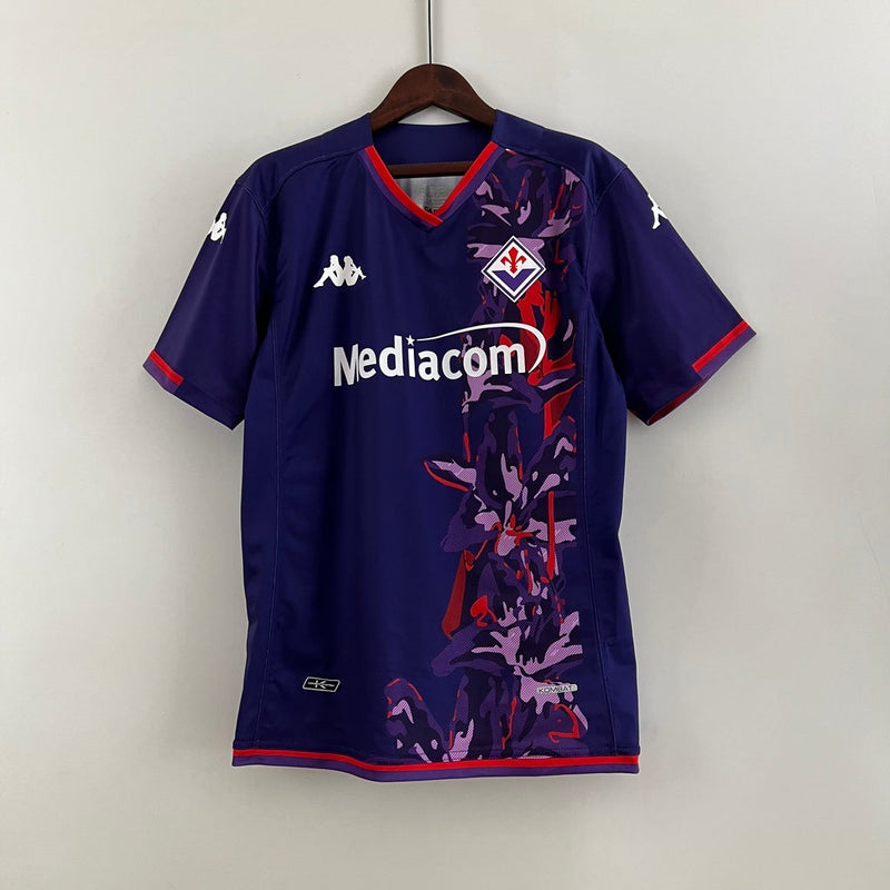 Camiseta de la Fiorentina Tercera IIII - 23/24 Kappa para hombre - Morada