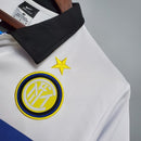Camiseta retro de visitante II del Inter de Milán 1998 para hombre - Blanca