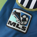 Camiseta Adidas de visitante de manga larga retro LA Galaxy 11/12 para hombre - Azul