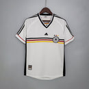 Camiseta retro de la selección alemana I Home 1998 Adidas para hombre - Blanca