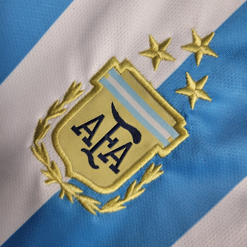 Argentina 22/23 I Camiseta y pantalón corto para niños - Azul y blanco