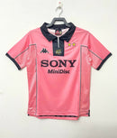 Camiseta retro de Kappa para hombre, Juventus I, 1997, rosa