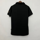 Camiseta retro Adidas del Real Madrid Visitante II para hombre 02/03 - Camiseta de aficionado - Negra