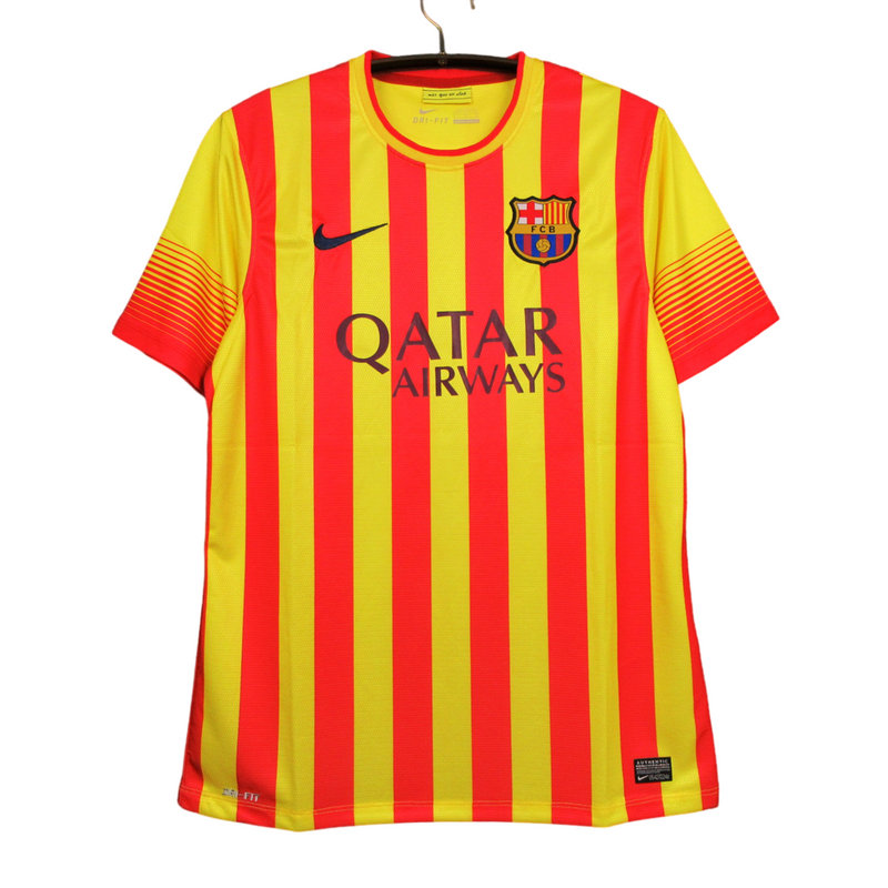 Camiseta Nike de visitante del Barcelona Retro II 13/14 para hombre - Naranja
