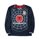 Camiseta retro de manga larga del Atlético de Madrid Visitante II 04/05 para hombre - Spider-Man