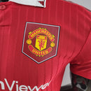 Camiseta Adidas de jugador del Manchester United (local 22/23), hombre, color rojo