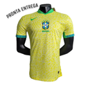 LISTO PARA ENTREGA Brasil Local I 24/25 Jugador Masculino - Amarillo
