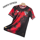 LISTO PARA ENTREGA Camiseta de aficionado para hombre del São Paulo Third Third 24/25 - Roja