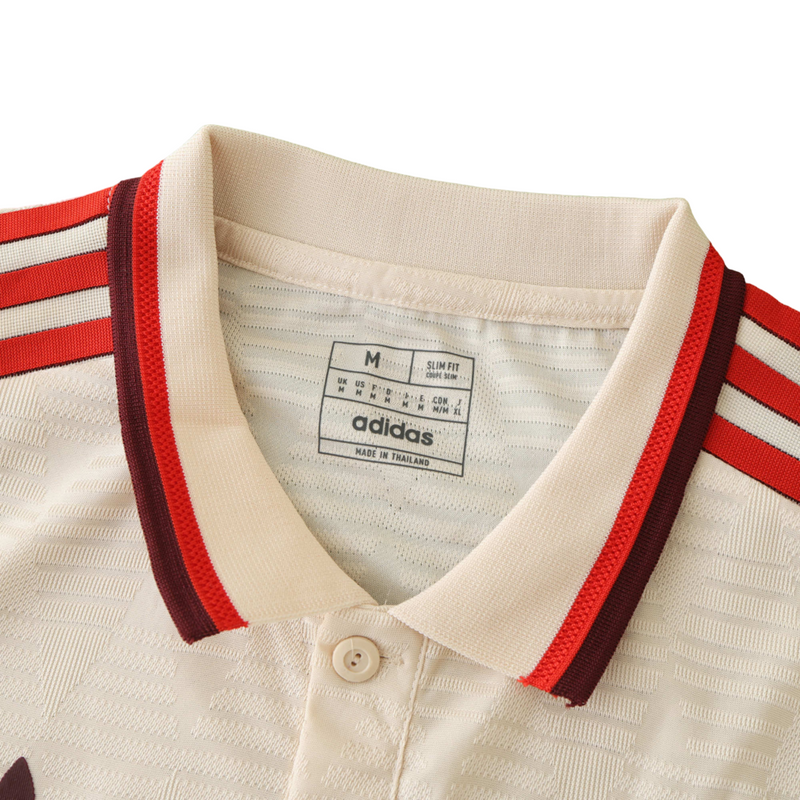 Camiseta de jugador del Bayern Múnich Third Third III 24/25 para hombre - Blanco y rojo - Beige