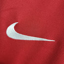 Camiseta retro de manga larga Nike para hombre del Manchester United 06/07 - Rojo