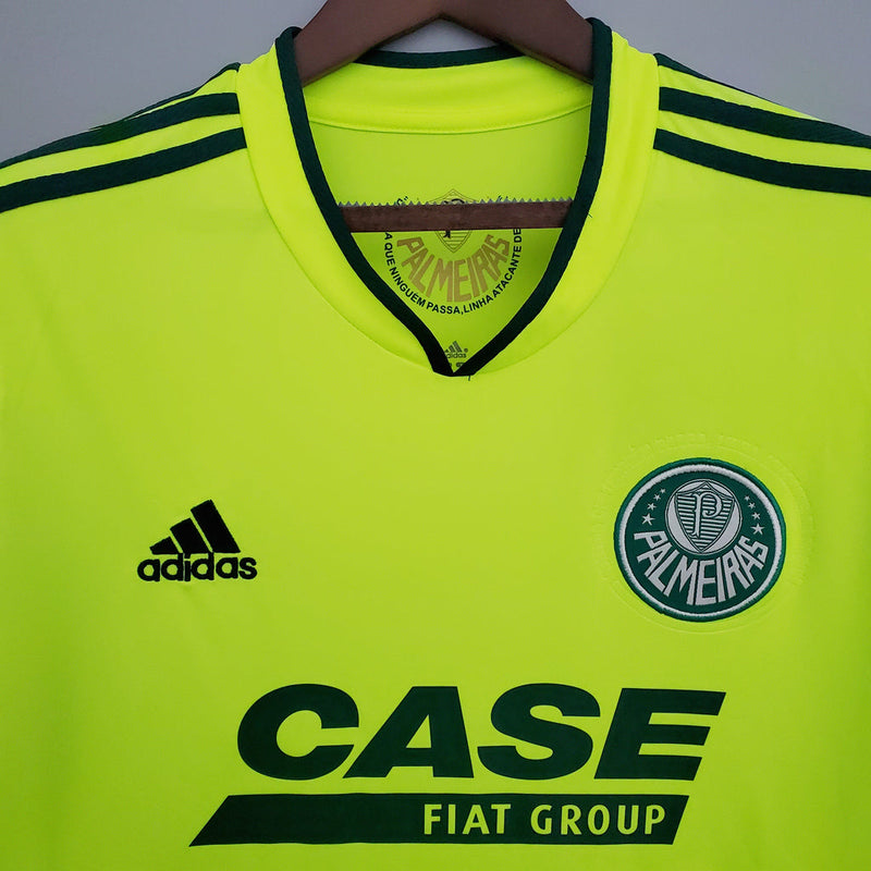 Camiseta Adidas Palmeiras Retro II 2010 para hombre - Verde fluorescente