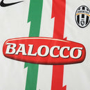 Camiseta retro de aficionado de la Juventus Away II 10-11 para hombre - Blanca