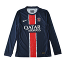 Camiseta de manga larga de jugador del PSG Home 24/25 para hombre - Azul