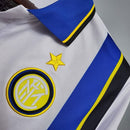 Camiseta retro de visitante II del Inter de Milán 97/98 para hombre - Blanca