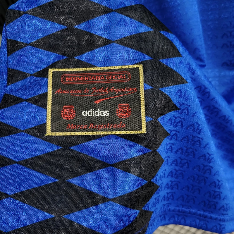 Camiseta Adidas Retro II de la Selección Argentina 1994 para hombre - Azul
