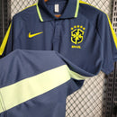 Camiseta de viaje de la selección brasileña 23/24 Fan Nike para hombre - Azul