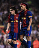 Camiseta retro del Barcelona I 06/07 Nike Fan para hombre - Azul rey y rojo