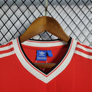 Camiseta Adidas de local del Manchester United I Retro 84 para hombre - Roja