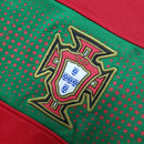 Camiseta retro de local de la selección nacional de Portugal 2010 para hombre - Roja