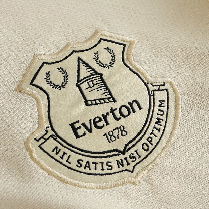 Camiseta de aficionado del Everton Third Third III 24/25 para hombre - Beige