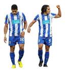 Camiseta retro de local del Porto I 10/11 para hombre - Azul y blanco